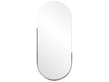 Howard Elliott Dante Polished Rose Gold Oval Wall Mirror HE48081