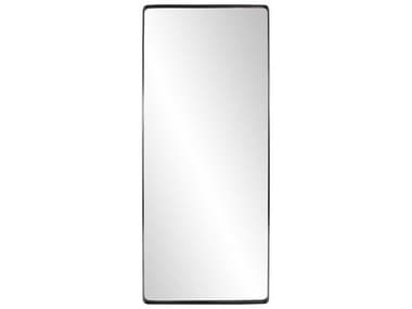 Howard Elliott Steele Oversize Black Rectangular Wall Mirror HE48105