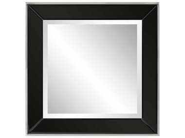 Howard Elliott Devon Black Square Wall Mirror HE48156