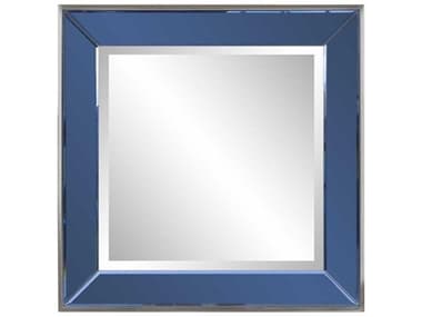 Howard Elliott Devon Blue Square Wall Mirror HE48157