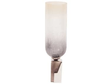 Howard Elliott Ombre Glass On Silver Base 22'' High Vase HE51333
