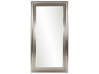 Howard Elliott Marla Bright Silver Leaf 43''W x 81''H Rectangular Wall Mirror HE53129