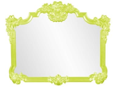 Howard Elliott Avondale Glossy Green 39''W x 48''H Wall Mirror HE56006MG