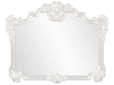 Howard Elliott Avondale Glossy White 39''W x 48''H Wall Mirror HE56006W