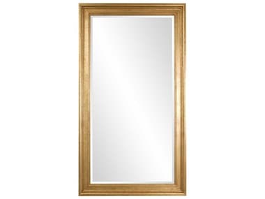 Howard Elliott Chandler Antique Gold Rectangular Wall Mirror HE60004