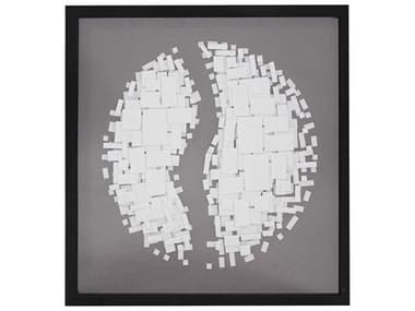 Howard Elliott Abstract Paper Globe Shadowbox Art HE64100