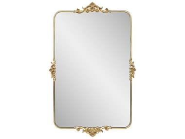 Howard Elliott Wanstead Park Gold Rectangular Wall Mirror HE66073