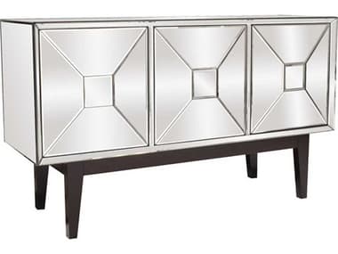 Howard Elliott Mirrored 54" Silver Sideboard HE68086