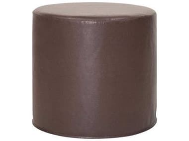 Howard Elliott No Tip Upholstered Cylinder Ottoman HE851