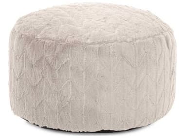 Howard Elliott Angora Natural Foot Pouf HE8711092