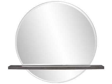 Howard Elliott Winston Gray Round Wall Mirror HE92269