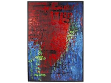 Howard Elliott Corner Abstract Hand Painted Original Art HE92326