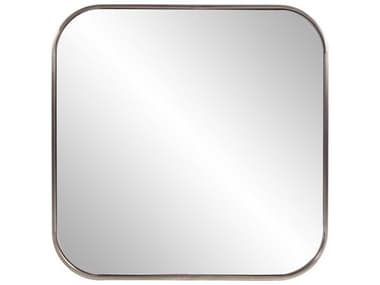 Howard Elliott Copenhagen Brass Square Wall Mirror HE94011