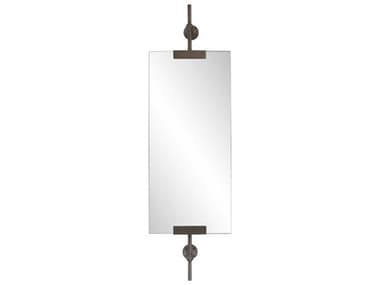 Howard Elliott Wexford Bronze Rectangular Wall Mirror HE94085