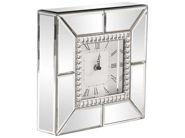 Howard Elliott Mirrored Table Clock HE99175