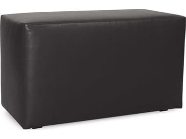 Howard Elliott Universal Bench Avanti Black Ottoman Cover HEC130194
