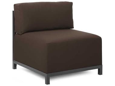 Howard Elliott Outdoor Axis Seascape Chocolate Fabric Cushion Lounge Chair HEOKQ920T462