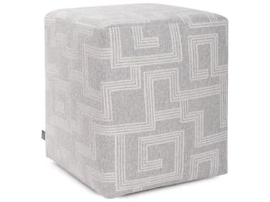 Howard Elliott Outdoor Universal Syros Fog Fabric Cushion Ottoman HEOQ1281353