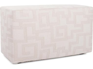 Howard Elliott Outdoor Universal Syros Natural Fabric Cushion Bench HEOQ1301352