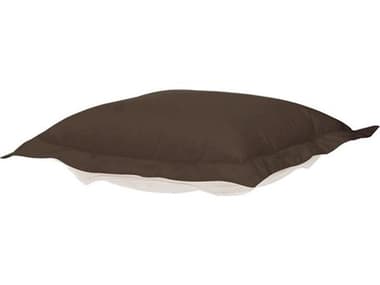 Howard Elliott Outdoor Puff Seascape Chocolate Ottoman Cover and Cushion HEOQ310462P