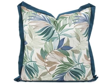 Howard Elliott Outdoor Fern Indigo Pillow HEOQ31274