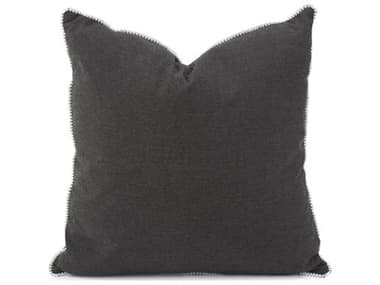 Howard Elliott Outdoor Seascape Charcoal Pillow HEOQ3460C