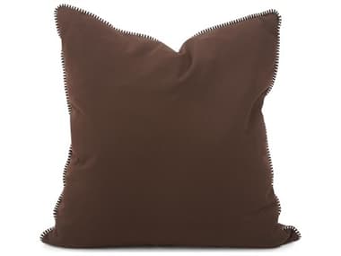 Howard Elliott Outdoor Seascape Chocolate Pillow HEOQ3462C