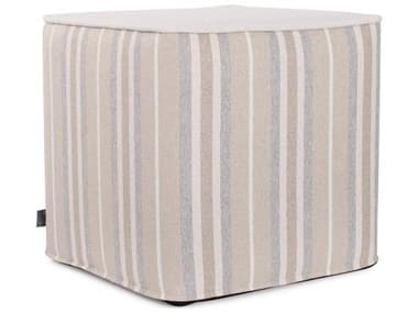 Howard Elliott Outdoor No Tip Dune Sand Fabric Cushion Ottoman HEOQ8501349