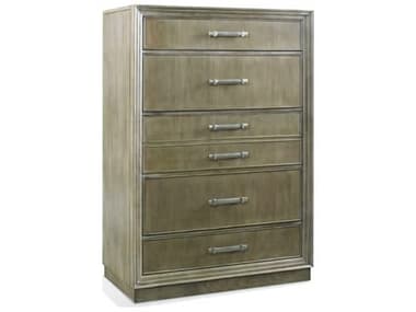 Hickory White Custom Elements Cabinet 37" Wide 5-Drawers Ben Accent Chest HIW102W