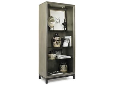 Hickory White Custom Elements Cabinet 37" Black Nickel Bookcase HIW115MC