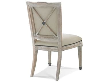 Hickory White Urban Loft Beech Wood Beige Upholstered Side Dining Chair HIW15164MC