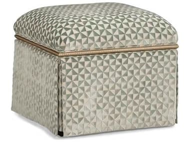 Hickory White Custom Elements Upholstery 22" Fabric Upholstered Ottoman HIW153