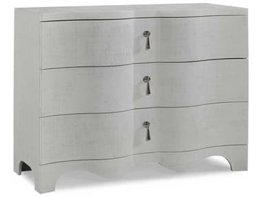 Hickory White Trellis 48" Wide 3-Drawer Mims Accent Chest HIW26361