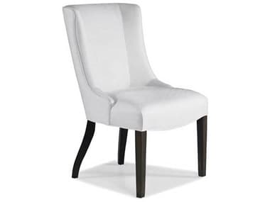 Hickory White Central Park Maple Wood Fabric Upholstered Brooklyn Side Dining Chair HIW39166