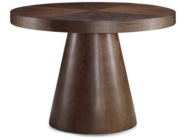 Hickory White Central Park 42" Round Wood Kona Bean Dining Table HIW39322MC