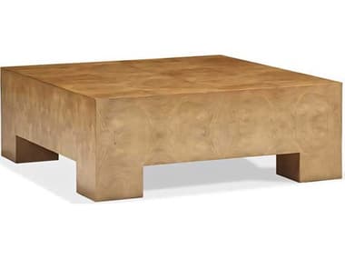 Hickory White Journey The World 44" Square Wood Barcelona Cocktail Table HIW40312