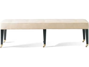 Hickory White Metropolitan Classics Espresso Beige Upholstered Accent Bench HIW42585MC