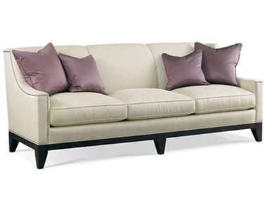 Hickory White Custom Elements Upholstery Espresso Beige Upholstered Sofa HIW440305MC