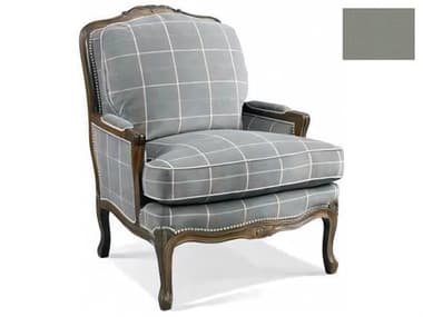 Hickory White Custom Elements Upholstery Gray Fabric Accent Chair HIW447001MC