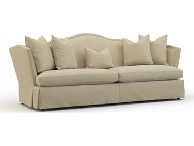 Hickory White Custom Elements Upholstery 108" Beige Fabric Upholstered Sofa HIW469805MC