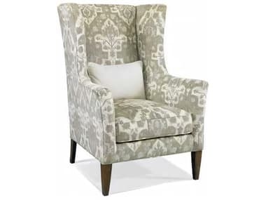 Hickory White Custom Elements Upholstery 33" Fabric Wing Accent Chair HIW483901