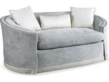 Hickory White Custom Elements Upholstery Gray Upholstered Loveseat HIW510604MC