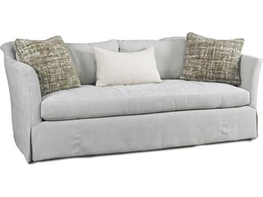 Hickory White Custom Elements Upholstery 89" Gray Fabric Upholstered Sofa HIW520605MC