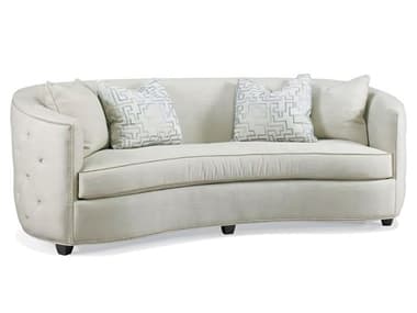 Hickory White 94" Espresso Fabric Upholstered Sofa HIW550405MC