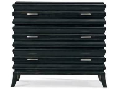 Hickory White Transitions 36" Wide 3-Drawers Black Maple Wood Nightstand HIW56571