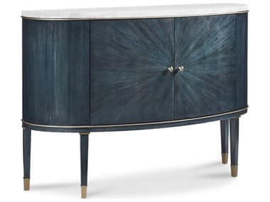 Hickory White Reimagine 55" Wide Azure Black Maple Wood Accent Chest HIW57360MC