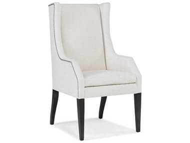 Hickory White Trace Fabric Upholstered Arm Dining Chair HIW590001MC