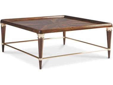 Hickory White Square Wood Cotswold Coffee Table HIW59313MC