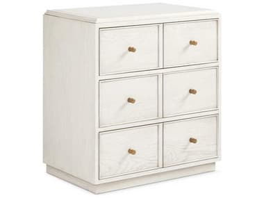 Hickory White Revival 81 28&quot; Wide 3-Drawers Oak Wood Nightstand HIW60571MC