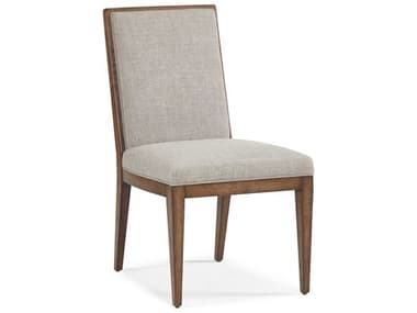 Hickory White Sonoma Gray Fabric Upholstered Side Dining Chair HIW84164